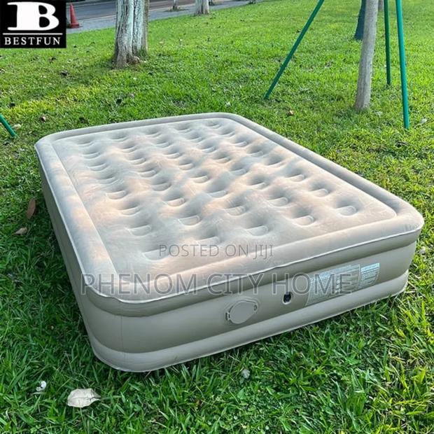 Inflatable Airbed Mattress With Automatic Inbuilt Pump