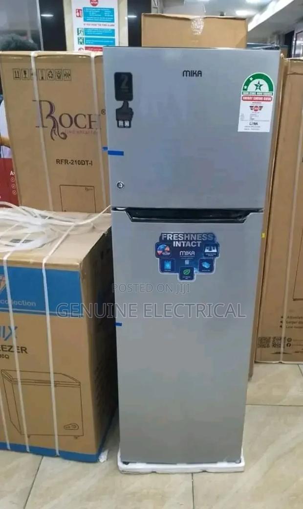 Mika 138litres Double Door Defrost Refrigerator.°