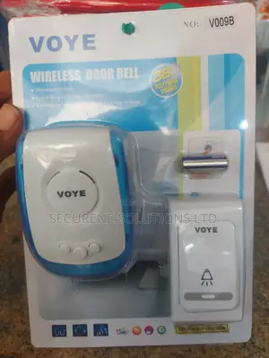 Voye Wireless Doorbell, Model V009b.