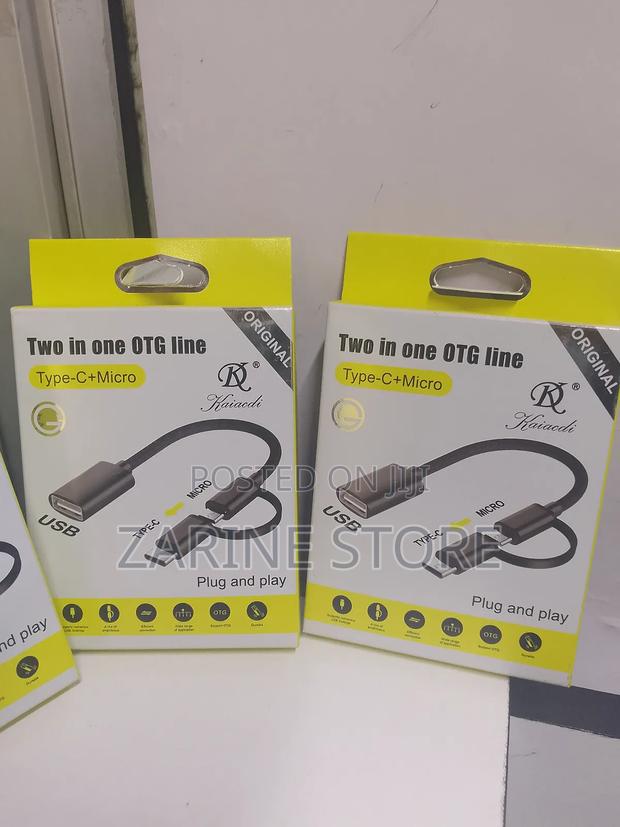 Two in 1 Otg Type C and Micro Plug and Play - main view