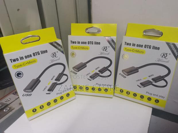 Two in 1 Otg Type C and Micro Plug and Play - thumbnail 2