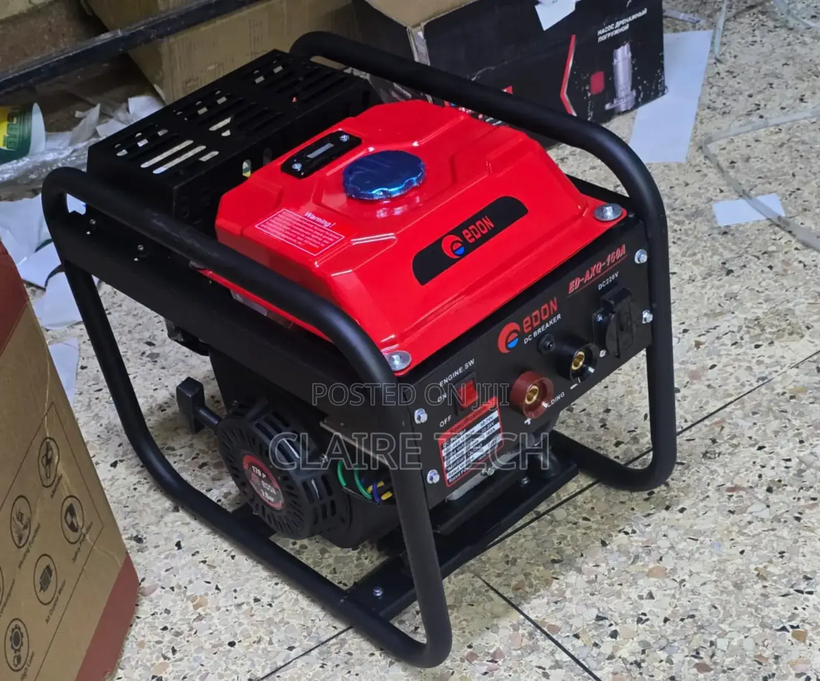 Edon 160amps.Welding Generator 
1.2kva Output Power