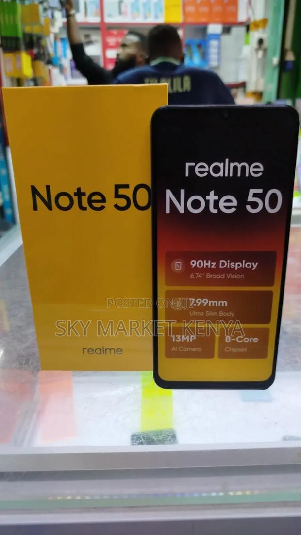 New Realme Note 50 128 GB Black - thumbnail 2