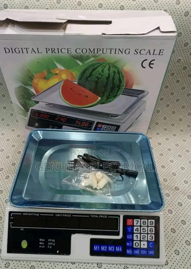 Portable Digital Weighing Scale - main view