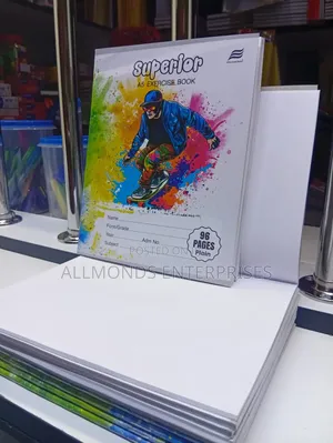 A5 Plain/Drawing Book 96 Pages- Superior/Economics