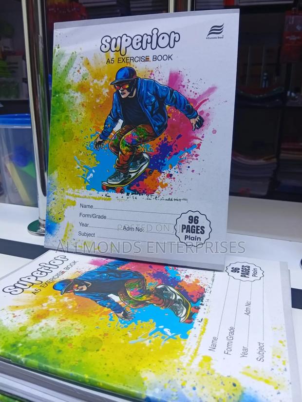 A5 Plain/Drawing Book 96 Pages- Superior/Economics - thumbnail 7