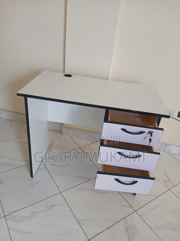 White Office Desk Table