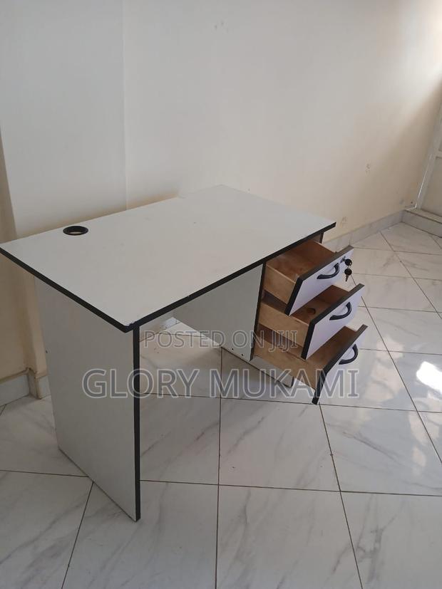 White Office Desk Table - thumbnail 2
