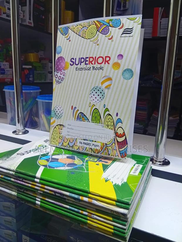A4 Plain/Drawing Book 96pages- Superior/Economics - thumbnail 5