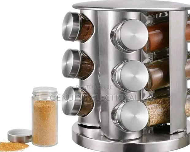 Spice Carousel Has 12 Rotating Spice - main view