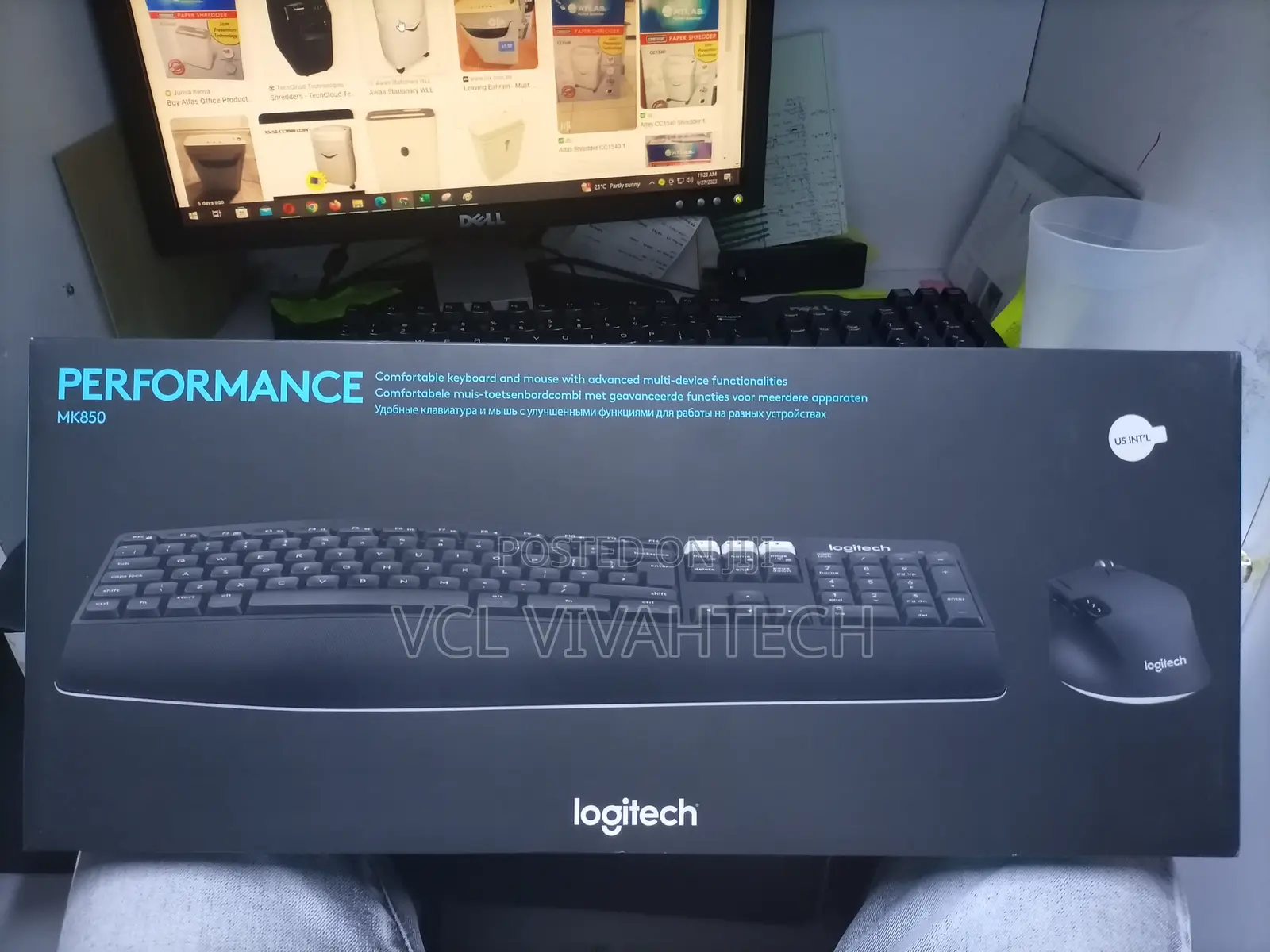 Logitech Mk850 Multi-Device Wireless Keyboard Mouse