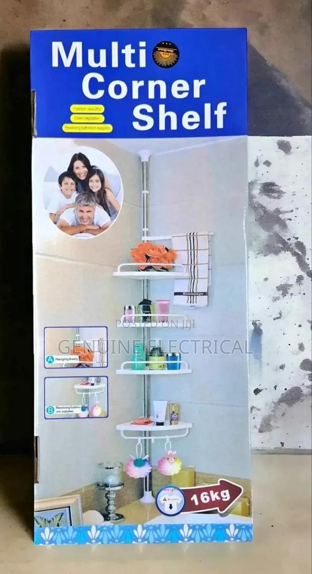 Telescopic Corner Shelf-4 Tier Corner Shelf