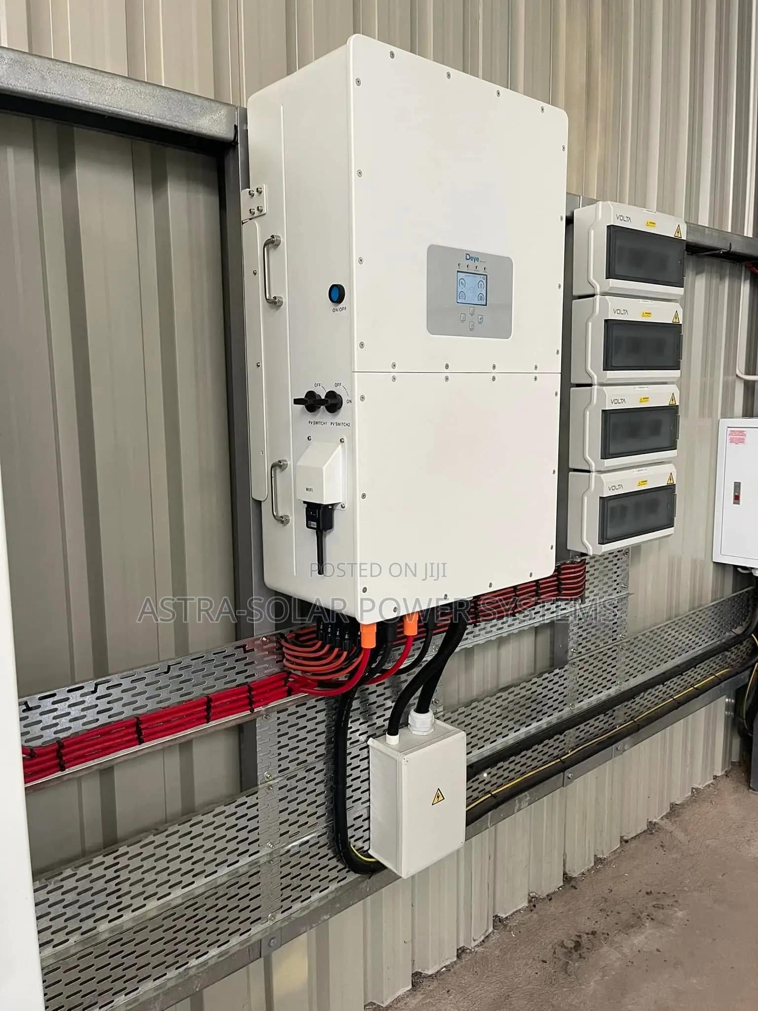 50kva 3-Phase Solar System With 60kwh Lithium Battery