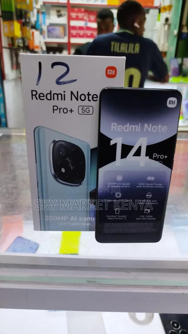 New Xiaomi Redmi Note 14 Pro+ 5G 512 GB Black