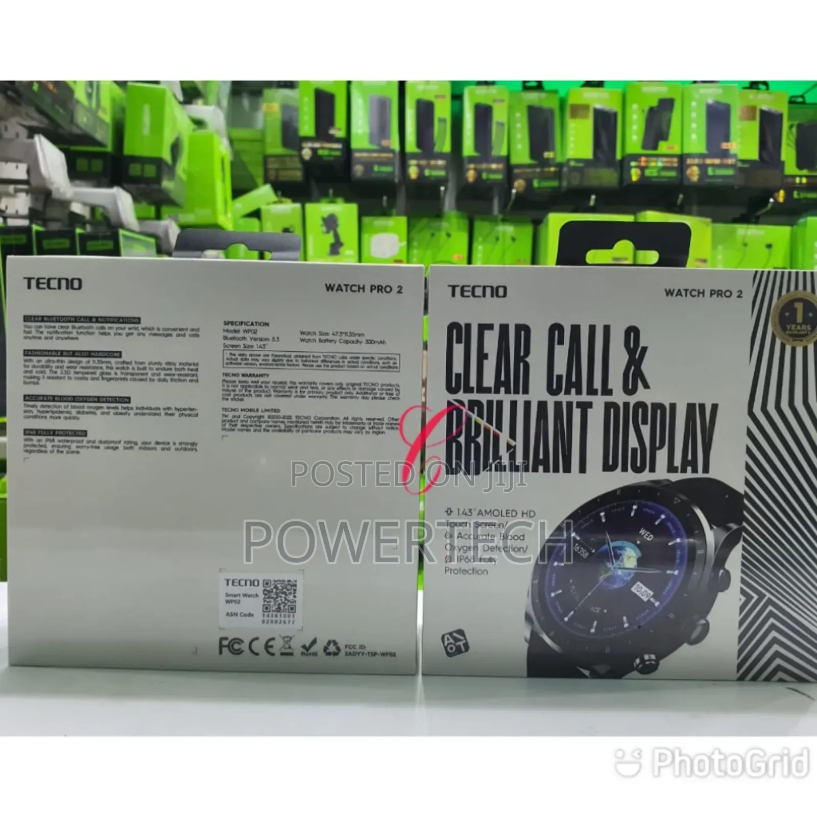 Tecno TSP-Wp02 Watch Pro 2 Smart Watch
