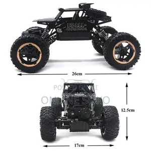 Rechargeable Rock Crawler Remote Control Car Stunt Toy