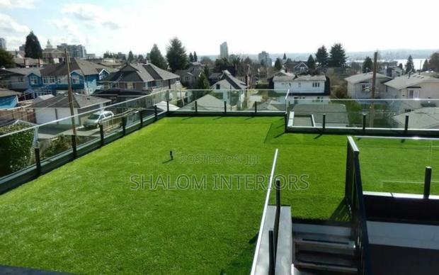Rooftop Deck With Grass