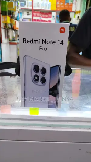 New Xiaomi Redmi Note 14 Pro 256 GB Black