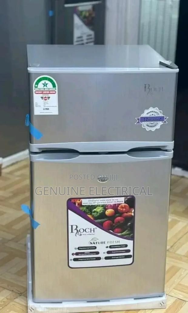 Roch Double Door Fridge, 85l - Silver RTF/85 - main view