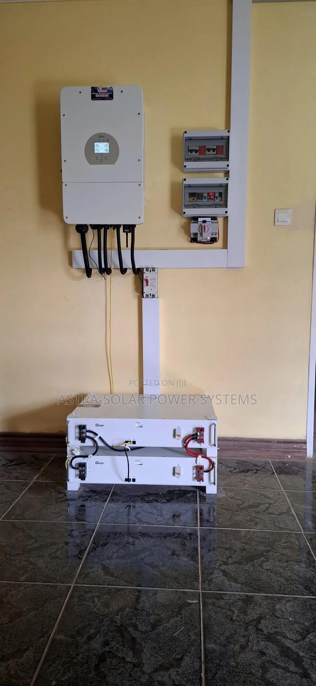 Complete 12kva Solar System With 10kwh Lithium Battery - main view