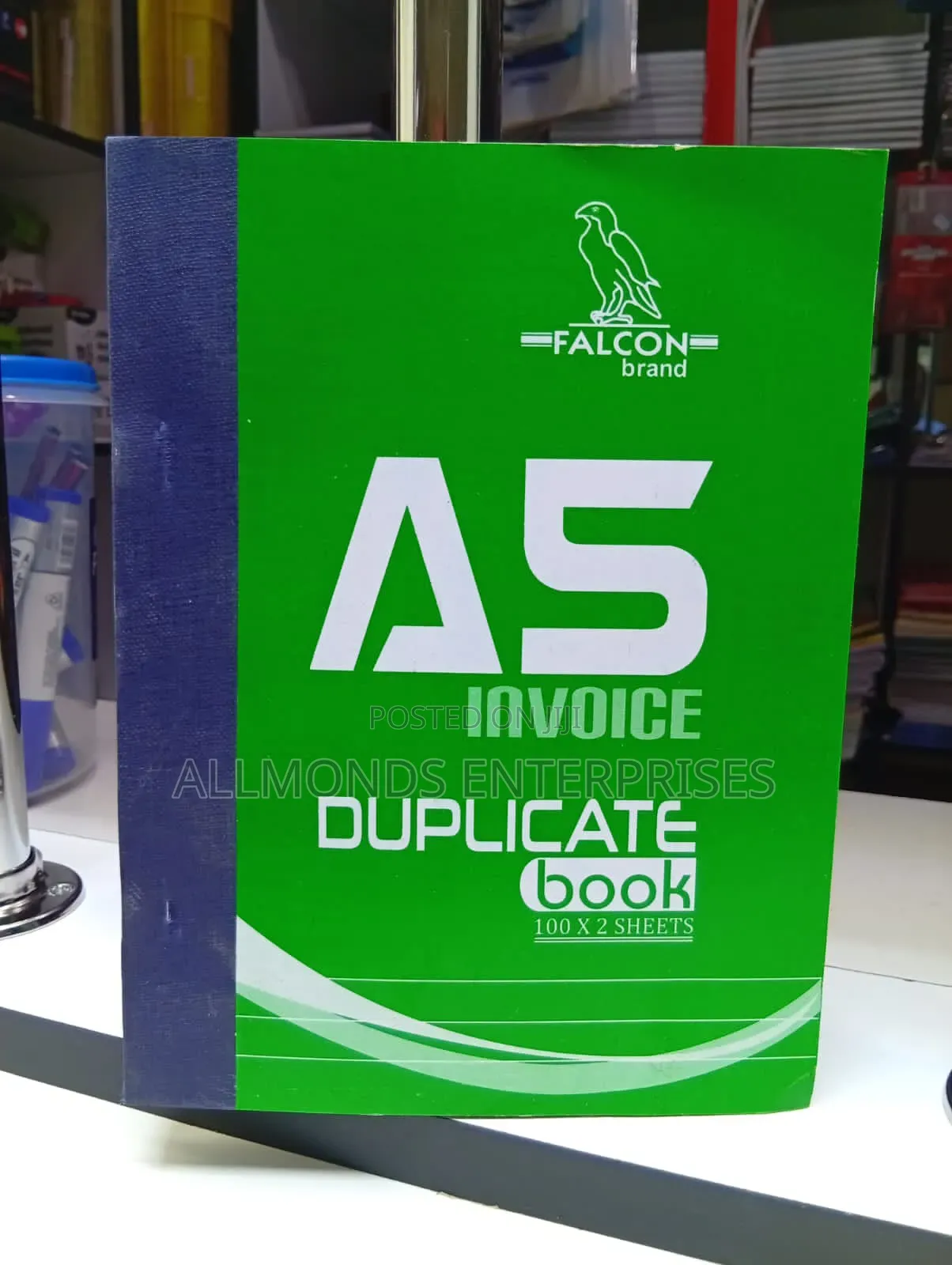 A5 Invoice Duplicate Book (100*2 Sheets)