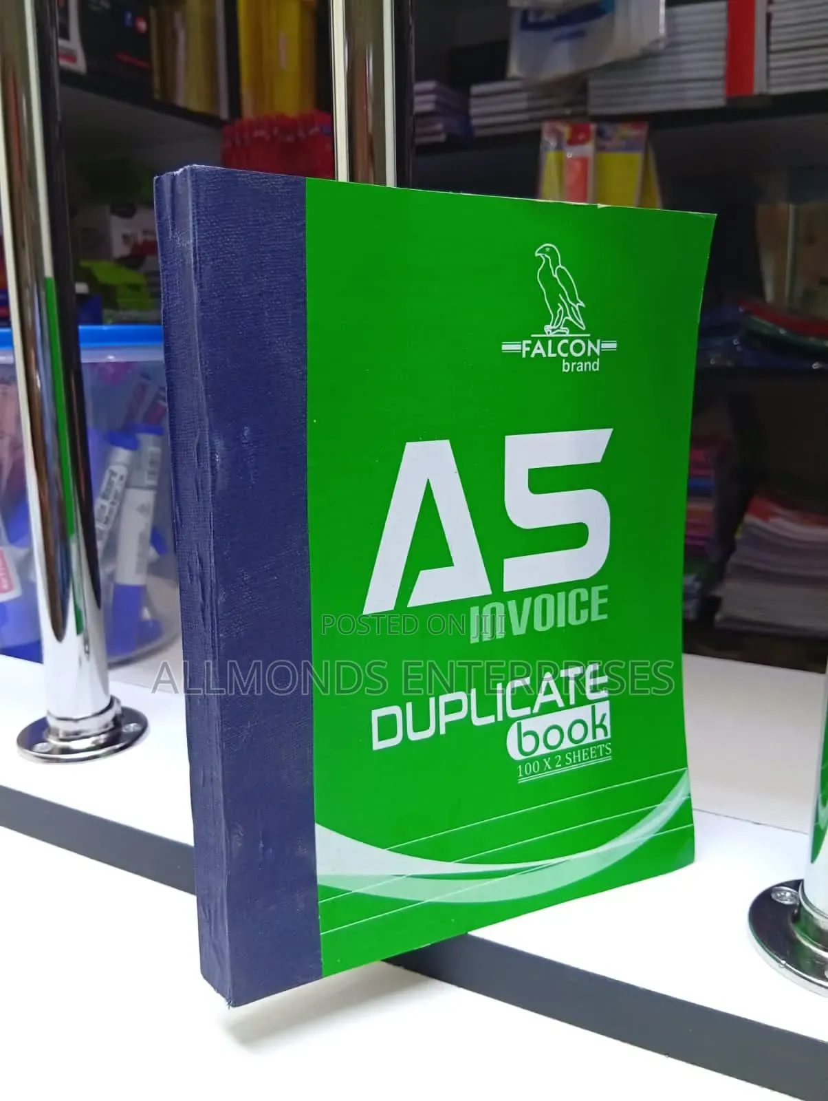 A5 Invoice Duplicate Book (100*2 Sheets)