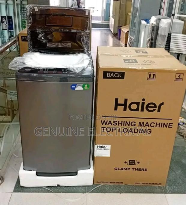 Haier 8kg Washing Machine – Top Load, Hassle-Free Laundry - main view