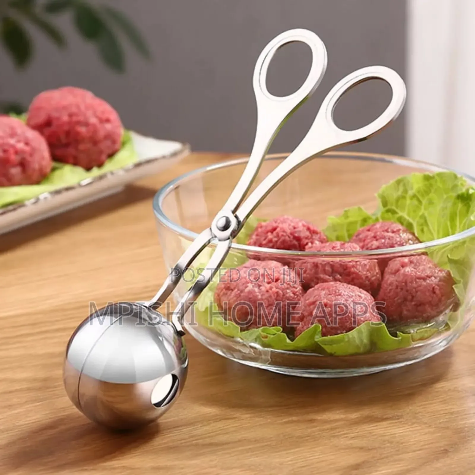 Stainless Steel Meatball Shaper Scissors