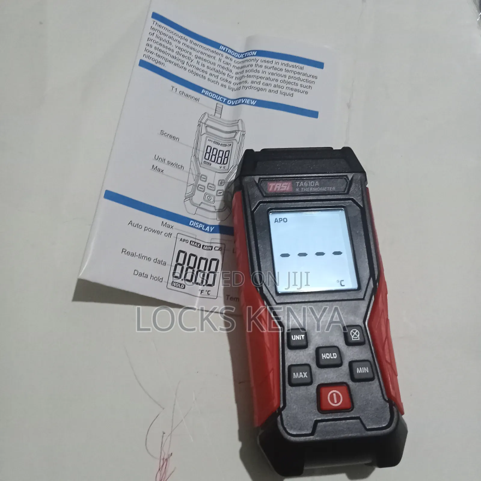 High Temperatures Thermocouple Thermometer