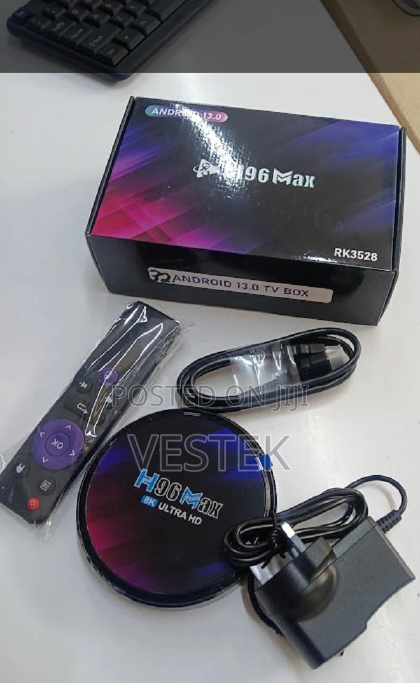 H96 Max 4gb Ram 64gb Rom Tv Box Android 13 Smart - thumbnail 3