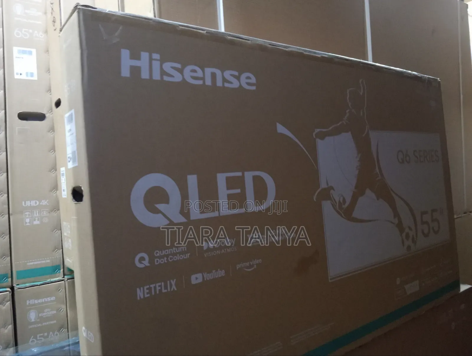 Hisense 55" Qled Smart Vidaa Tv