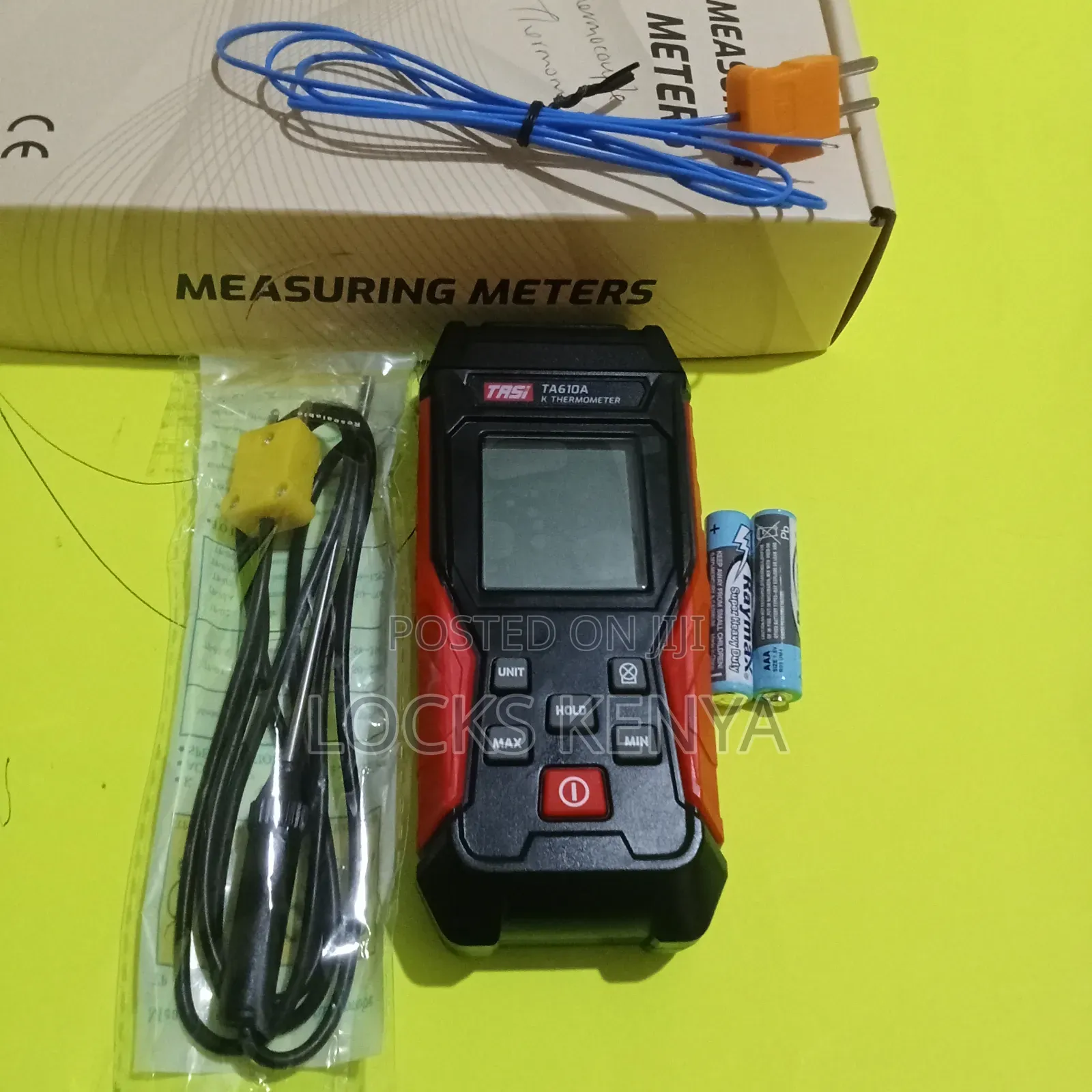 K Type Dual Thermocouple Thermometer