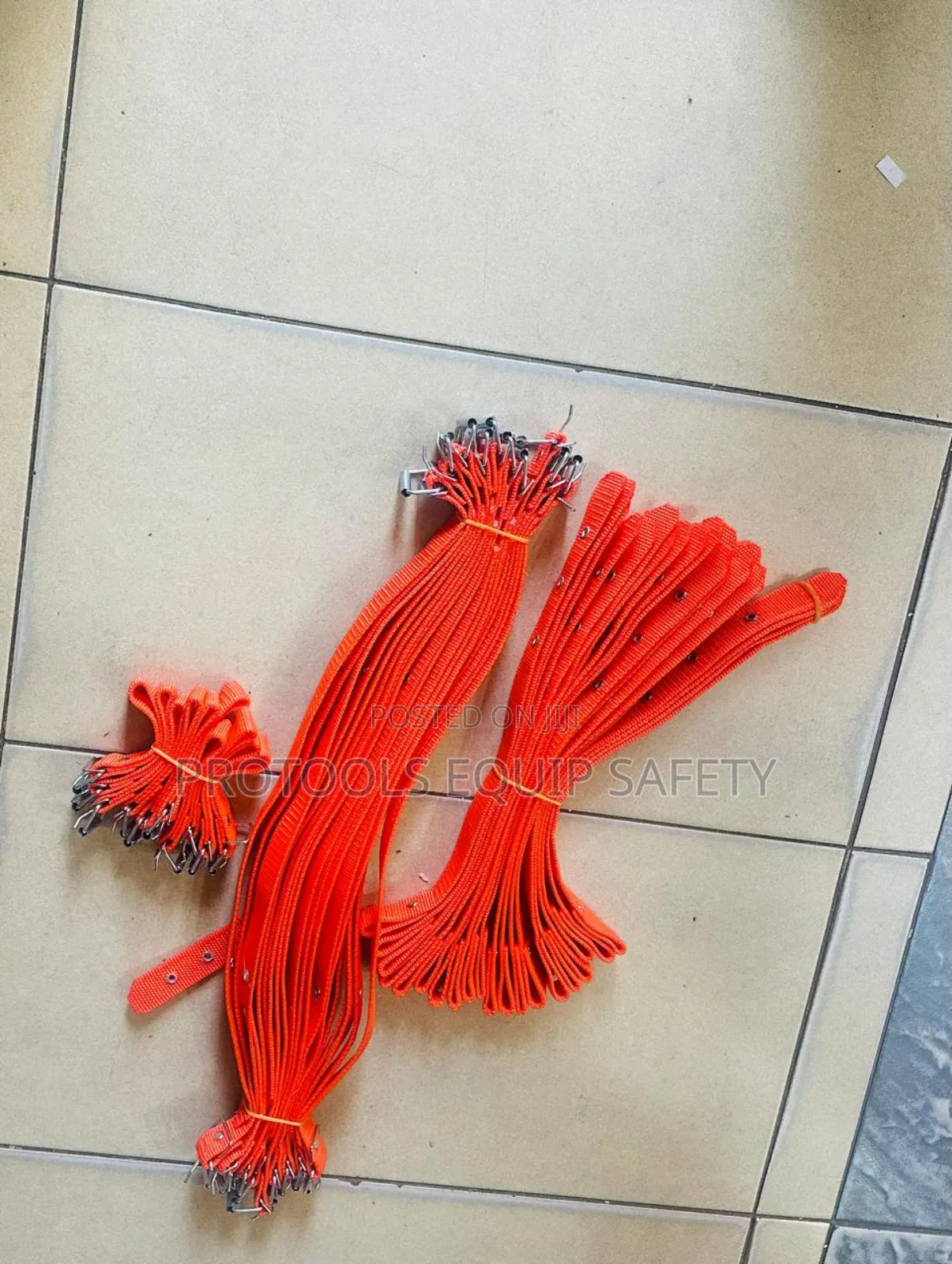 Concrete Orange Straps