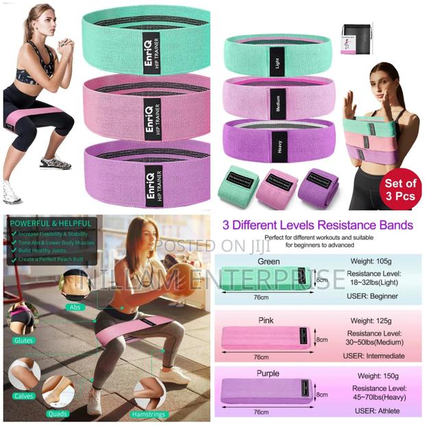 Set of 3 Resistance Bands - main view