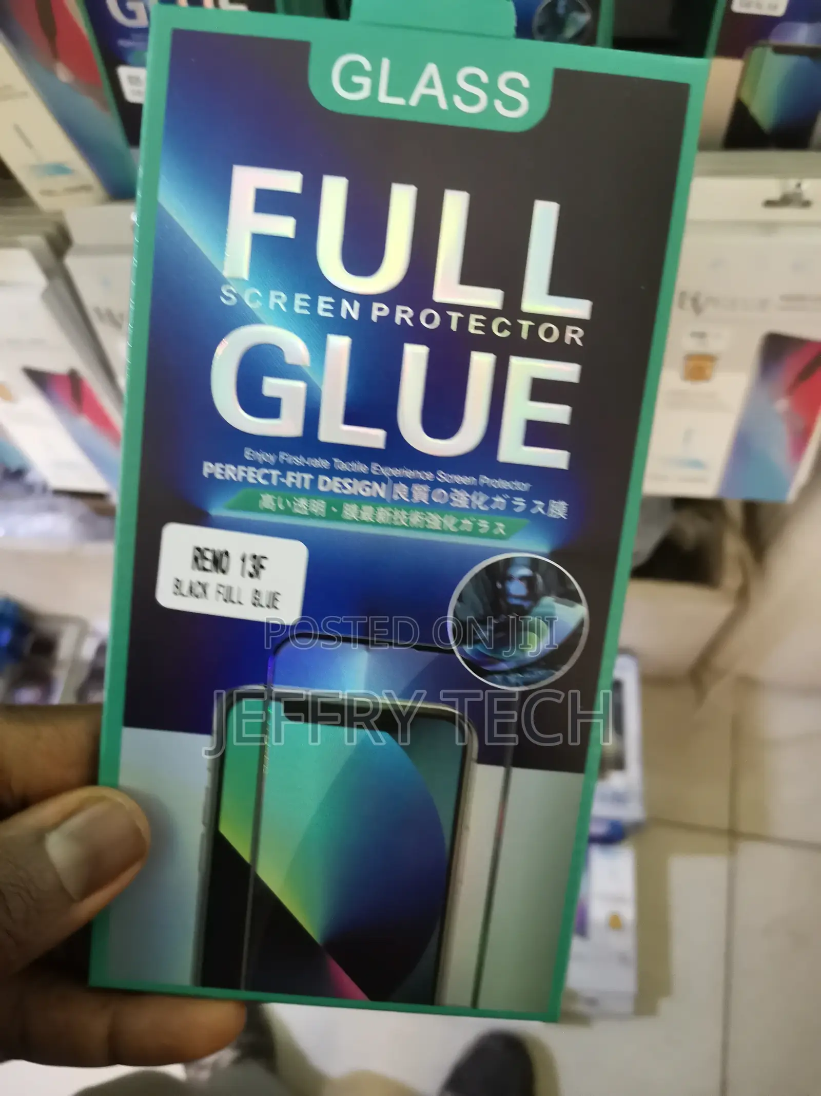 Iwishkart His Oppo Reno 13f Tempered Glass Privacy Protector