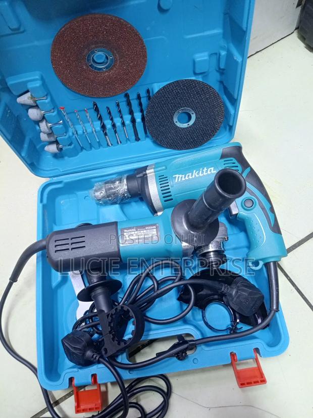 Electric Makita Combo Drill Set
