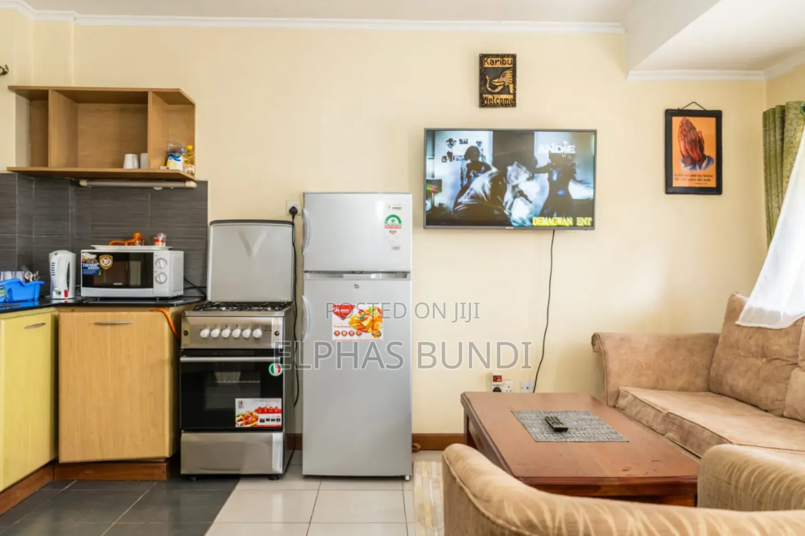 Furnished 1bdrm Apartment in Westlands for rent