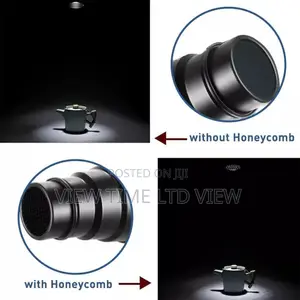 Adjustable Universal Conical Studio Snoot Honeycomb Grid