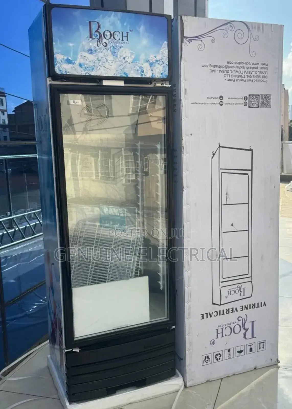 Fridge (Roch) 209l, Showcase; Single Glass Door