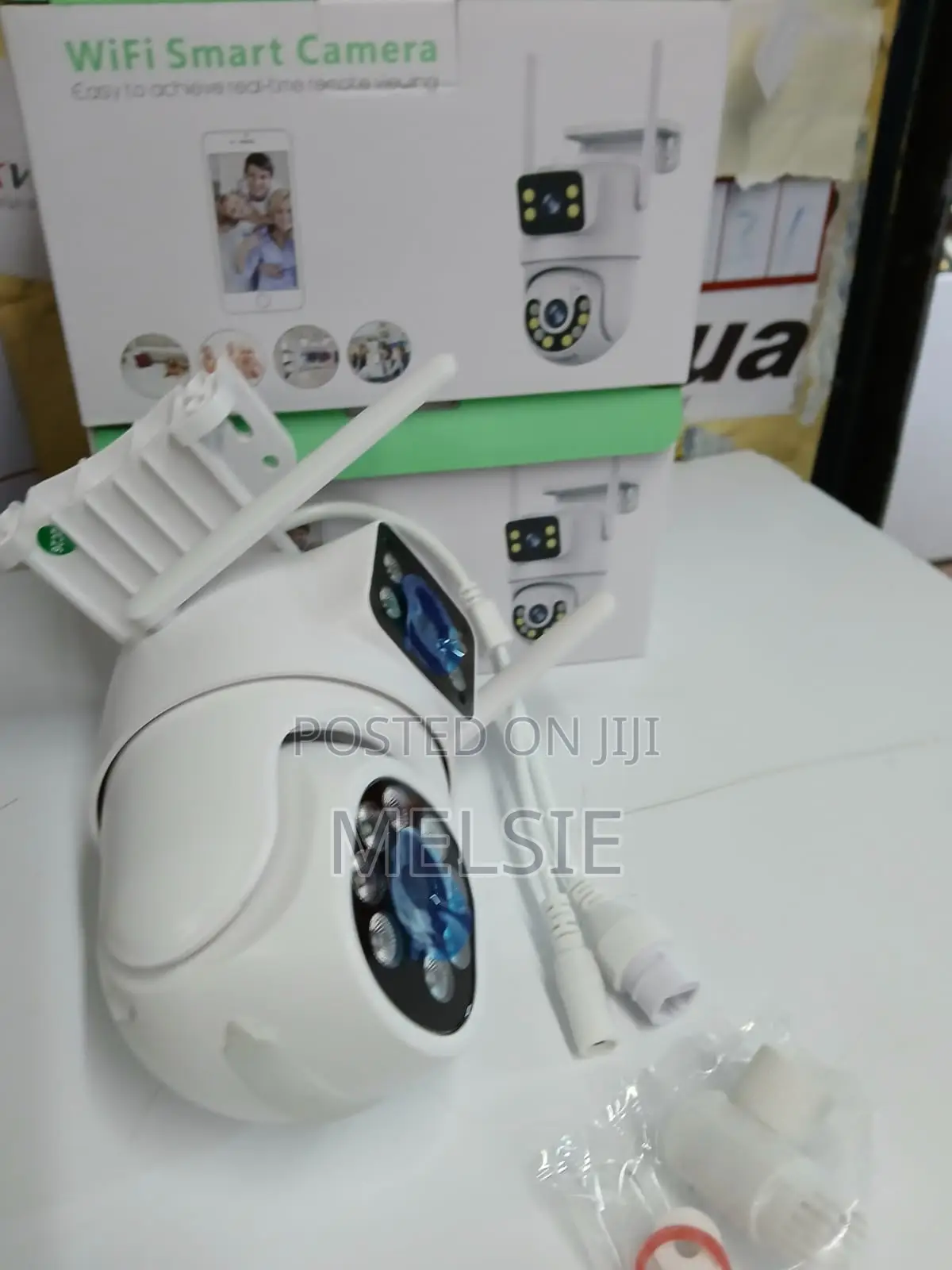 Wifi Camera Wireless Dual Lens Icsee PTZ Survelliance