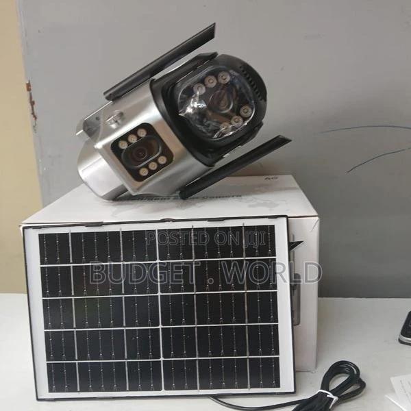 Dual Lens Solar PTZ Camera(All Networks)V380 4g Solar - main view