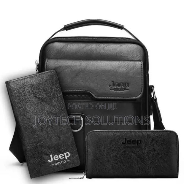 Jeep Unisex Fashionable Design Bags 3 in 1 Pack