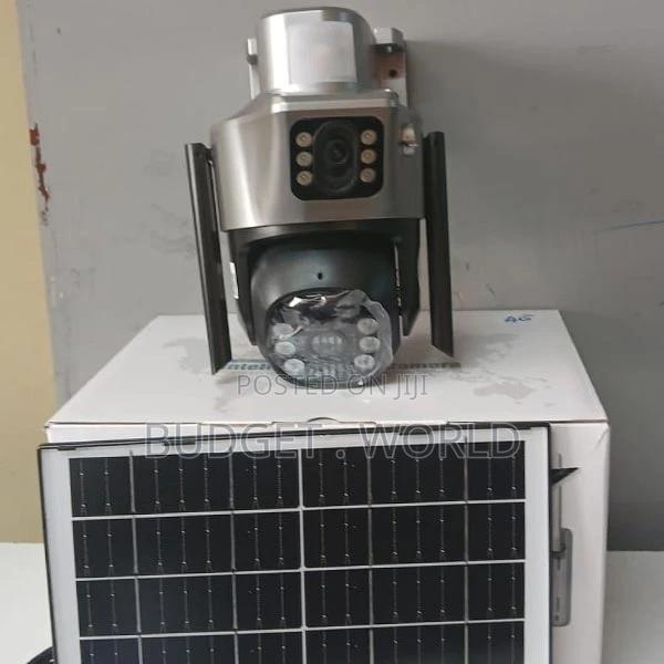 Tru Ecolor View V380-Dual Lens 4g Solar CCTV Camera