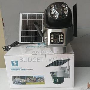 Solar Dual PTZ Camera New V380pro 4g Solar CCTV Camera
