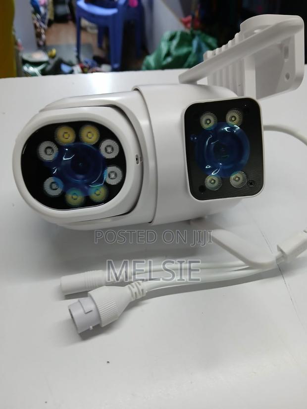Icsee Outdoor Auto Track Dual Lens Wireless Network PTZ