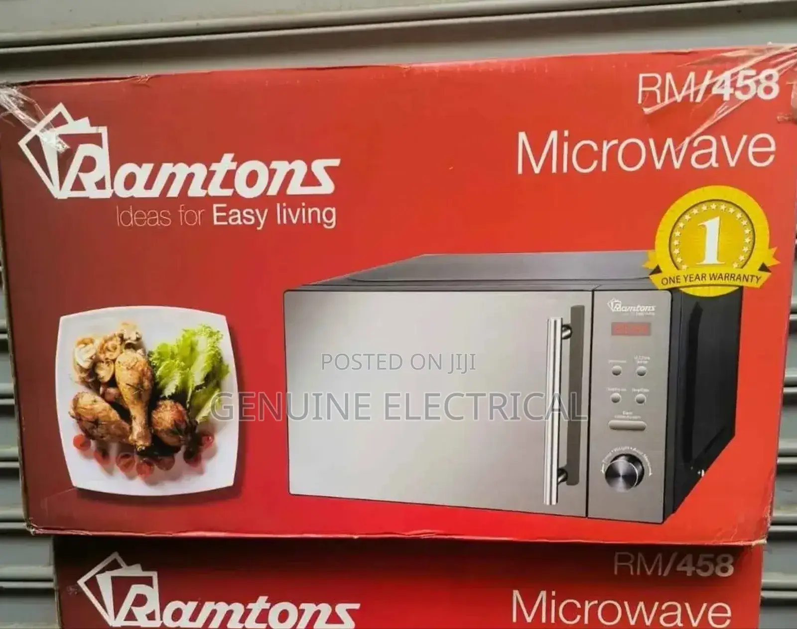 "Efficient 20l Digital Microwave Rm/458 by Ramtom