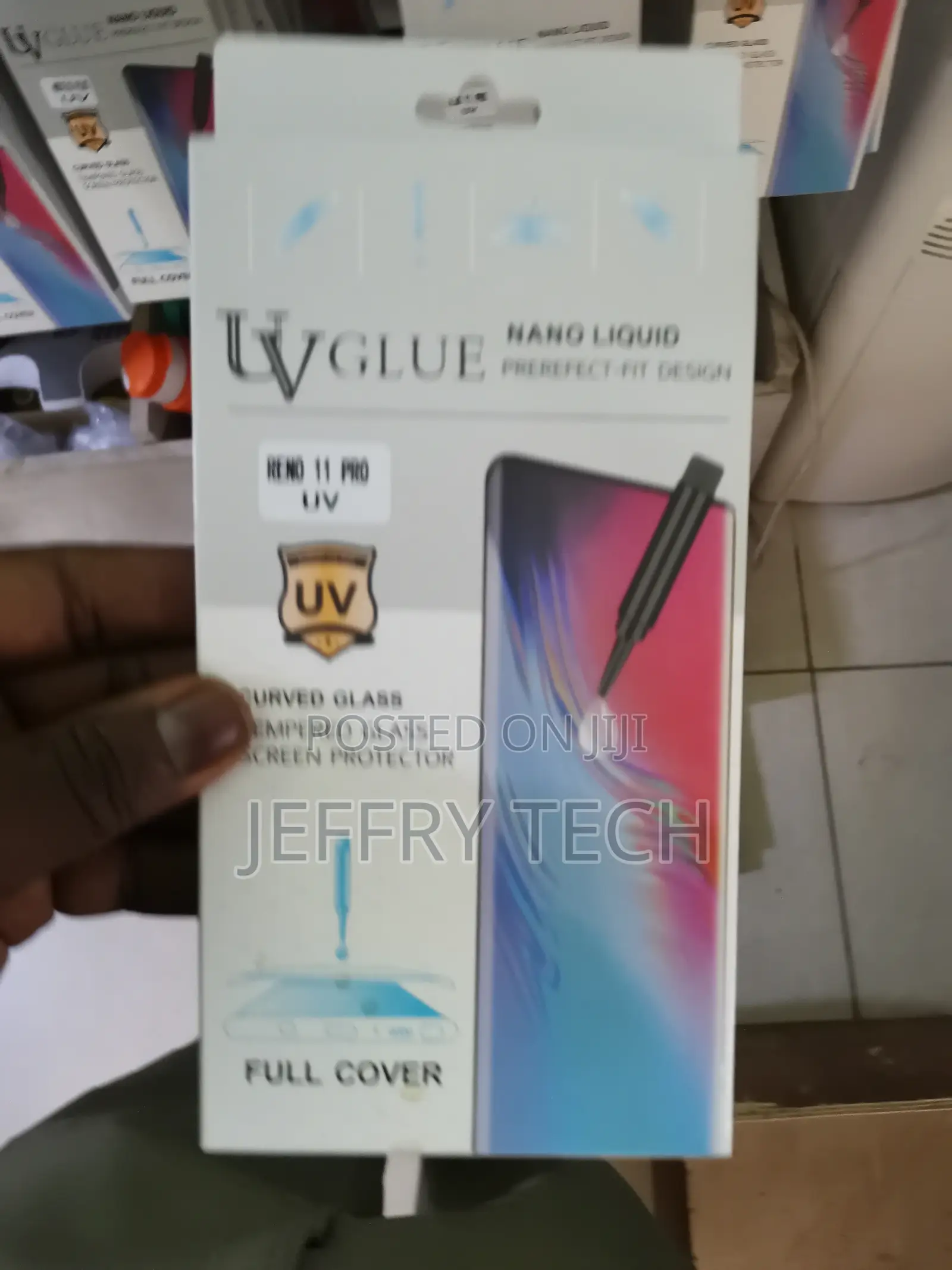 Stpfeel Uv Glass Screen Protector Guard for Oppo Reno 11 Pro