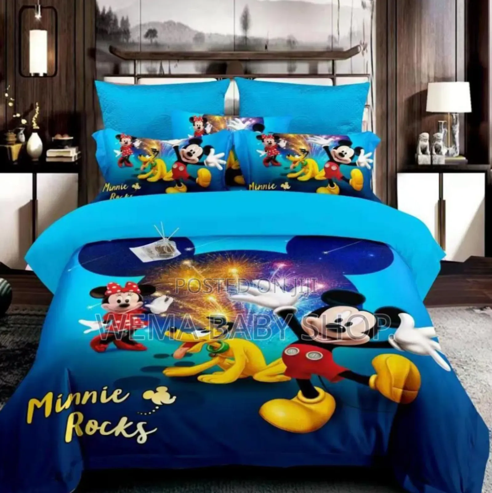 Cartoon Theemed Duvet 4*6 (One Sheet One Pillow Case)