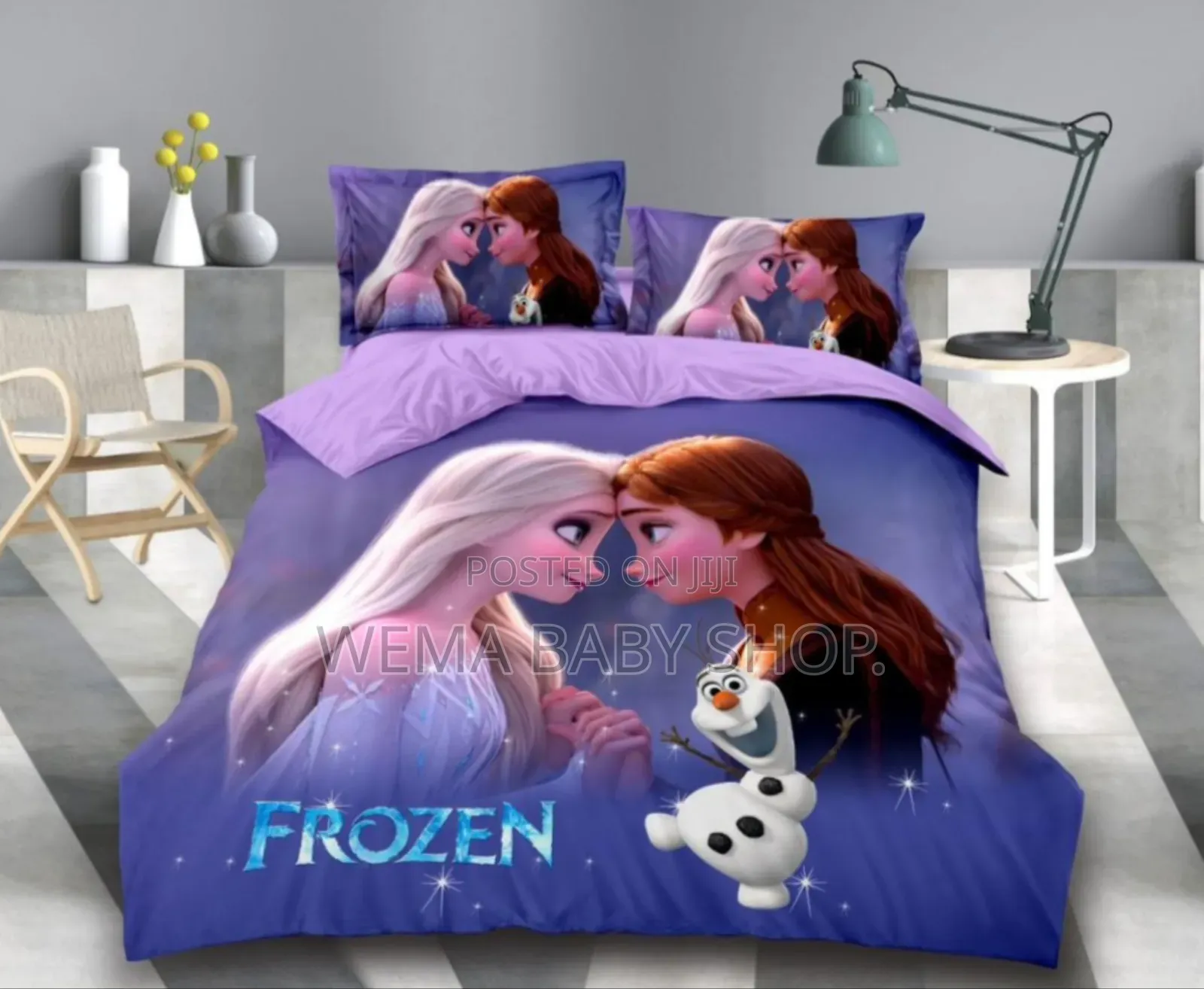Cartoon Theemed Duvet 4*6 (One Sheet One Pillow Case)