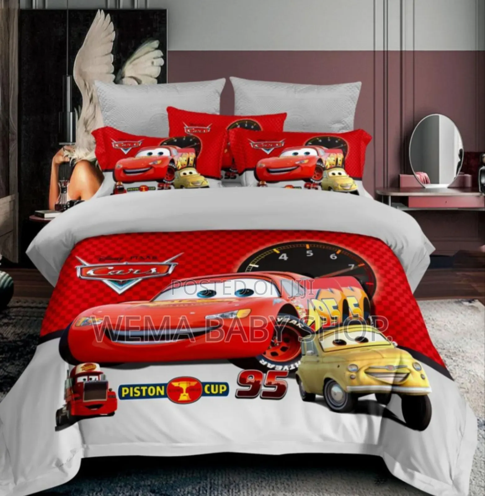 Cartoon Theemed Duvet 4*6 (One Sheet One Pillow Case)
